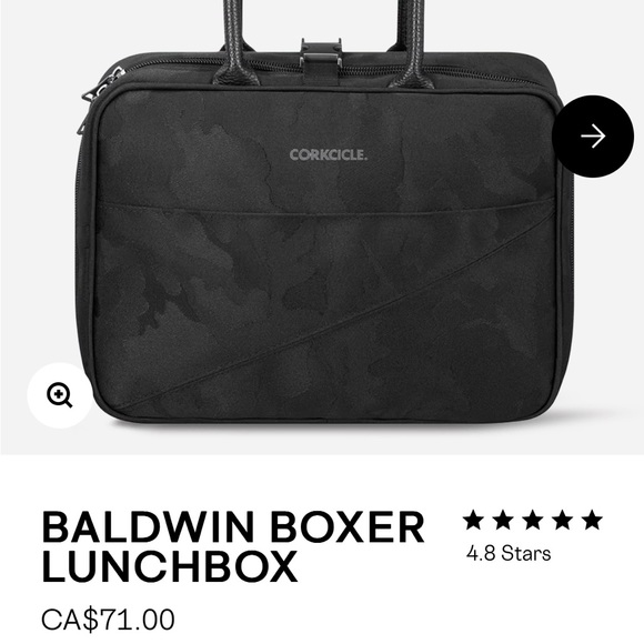Corkcicle BALDWIN BOXER LUNCHBOX Camo - Picture 1 of 9